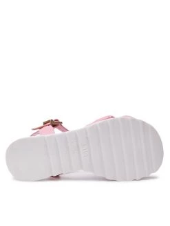 Bibi Sandales Flat Form 1059240 Rose -Mules et sandales Soldes bibi sandales flat form 1059240 rose 3