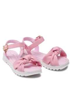 Bibi Sandales Flat Form 1059240 Rose -Mules et sandales Soldes bibi sandales flat form 1059240 rose 4