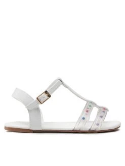 Bibi Sandales Little Me 1104245 Blanc -Mules et sandales Soldes bibi sandales little me 1104245 blanc 1
