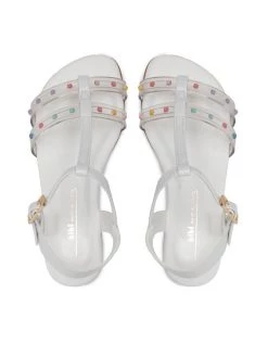 Bibi Sandales Little Me 1104245 Blanc -Mules et sandales Soldes bibi sandales little me 1104245 blanc 5