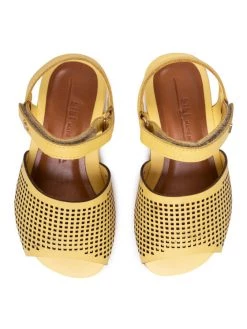 Bibi Sandales Mini Me 1102027 Jaune -Mules et sandales Soldes bibi sandales mini me 1102027 jaune 4