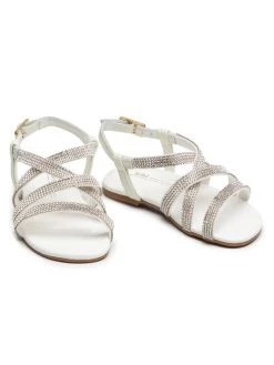 Bibi Sandales Mini Me 1102152 Blanc -Mules et sandales Soldes bibi sandales mini me 1102152 blanc 4
