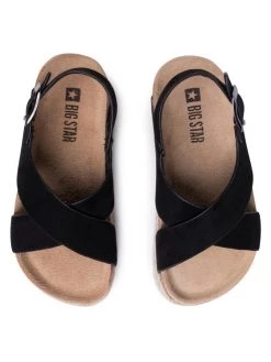 Big Star Shoes Espadrilles FF374168 Noir -Mules et sandales Soldes big star espadrilles ff374168 noir 4