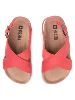 Big Star Shoes Espadrilles FF374171 Rose -Mules et sandales Soldes big star espadrilles ff374171 rose 4