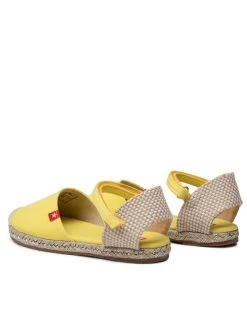 Big Star Shoes Espadrilles FF374190 Jaune -Mules et sandales Soldes big star espadrilles ff374190 jaune 2
