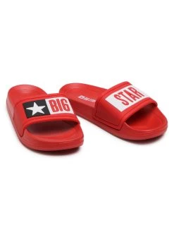 Big Star Shoes Mules / sandales de bain DD374153 Rouge -Mules et sandales Soldes big star mules sandales de bain dd374153 rouge 4