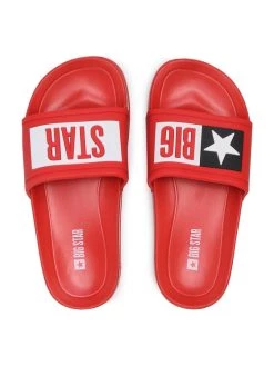 Big Star Shoes Mules / sandales de bain DD374153 Rouge -Mules et sandales Soldes big star mules sandales de bain dd374153 rouge 5