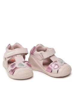 Biomecanics Sandales 222118-A Rose -Mules et sandales Soldes biomecanics sandales 222118 a rose 4