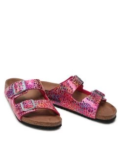 Birkenstock Mules / sandales de bain Arizona Kids 1022191 M Rose -Mules et sandales Soldes birkenstock mules sandales de bain arizona kids 1022191 m rose 4