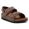 Birkenstock Sandales Milano Hl Kids 1019600 Marron -Mules et sandales Soldes birkenstock sandales milano hl kids 1019600 marron