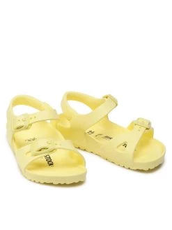Birkenstock Sandales Rio Kids 1021635 Jaune -Mules et sandales Soldes birkenstock sandales rio kids 1021635 jaune 4