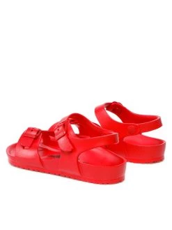 Birkenstock Sandales Rio Kids 1021671 Rouge -Mules et sandales Soldes birkenstock sandales rio kids 1021671 rouge 2