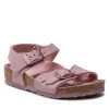 Birkenstock Sandales Rio Kids 1021730 Rose -Mules et sandales Soldes birkenstock sandales rio kids 1021730 rose