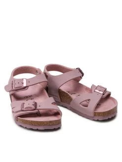Birkenstock Sandales Rio Kids 1021730 Rose -Mules et sandales Soldes birkenstock sandales rio kids 1021730 rose 4
