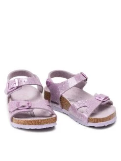 Birkenstock Sandales Rio Kids 1022169 Violet -Mules et sandales Soldes birkenstock sandales rio kids 1022169 violet 4