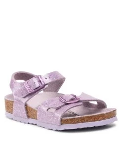 Mules et sandales Soldes 27 Birkenstock Sandales Rio Kids 1022200 Violet
