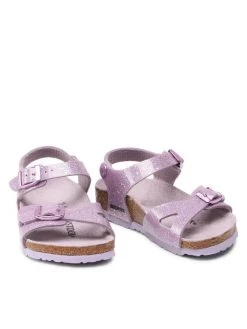 Birkenstock Sandales Rio Kids 1022200 Violet -Mules et sandales Soldes birkenstock sandales rio kids 1022200 violet 4
