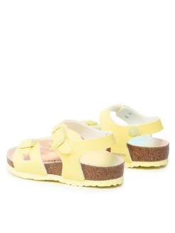 Birkenstock Sandales Rio Kids 1022220 Jaune -Mules et sandales Soldes birkenstock sandales rio kids 1022220 jaune 2