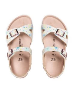 Birkenstock Sandales Rio Kids 1022232 Rose -Mules et sandales Soldes birkenstock sandales rio kids 1022232 rose 5