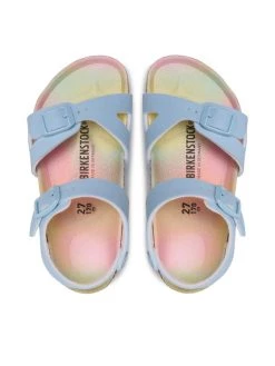 Birkenstock Sandales Rio Kids 1022237 Bleu -Mules et sandales Soldes birkenstock sandales rio kids 1022237 bleu 5