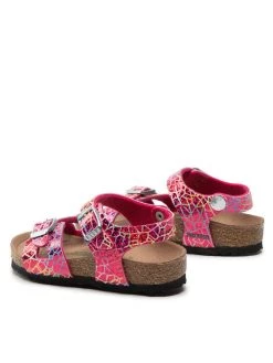 Birkenstock Sandales Rio Kids 1022256 Rose -Mules et sandales Soldes birkenstock sandales rio kids 1022256 rose 2