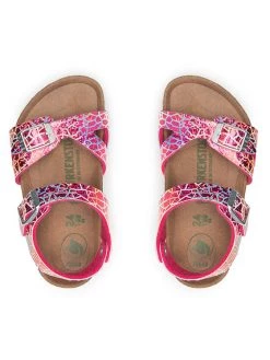 Birkenstock Sandales Rio Kids 1022256 Rose -Mules et sandales Soldes birkenstock sandales rio kids 1022256 rose 4