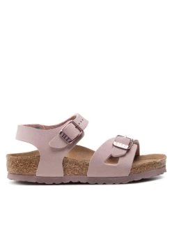 Birkenstock Sandales Rio Kids 1023433 Rose -Mules et sandales Soldes birkenstock sandales rio kids 1023433 rose 1