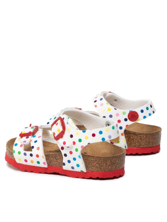 Birkenstock Sandales Rio Kids Rivet Logo 1021698 Blanc 5 Birkenstock Sandales Rio Kids Rivet Logo 1021698 Blanc – Image 3