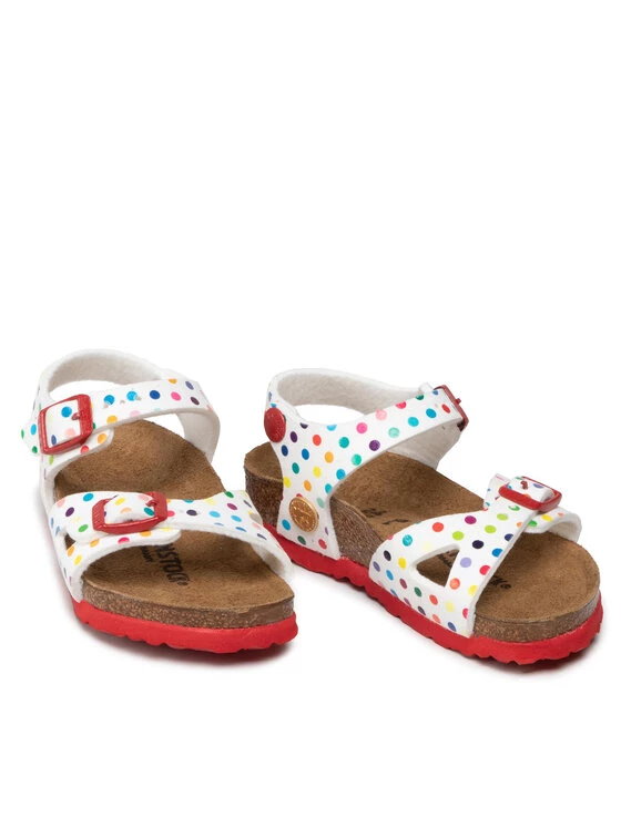 Birkenstock Sandales Rio Kids Rivet Logo 1021698 Blanc 7 Birkenstock Sandales Rio Kids Rivet Logo 1021698 Blanc – Image 5