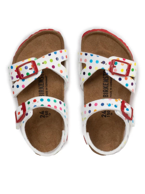 Birkenstock Sandales Rio Kids Rivet Logo 1021698 Blanc 8 Birkenstock Sandales Rio Kids Rivet Logo 1021698 Blanc – Image 6