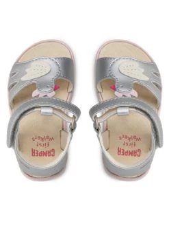 Camper Sandales Miko Fw K800471-002 Argent -Mules et sandales Soldes camper sandales miko fw k800471 002 argent 5