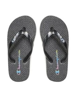 Champion Tongs Glam Girl S32156-CHA-KK003 Noir -Mules et sandales Soldes champion tongs glam girl s32156 cha kk003 noir 5