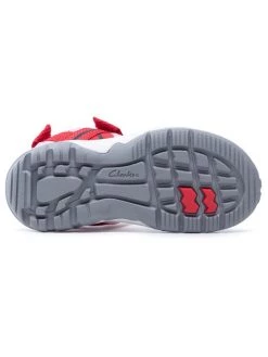 Clarks Sandales Expo Sea K 261575927 Rouge -Mules et sandales Soldes clarks sandales expo sea k 261575927 rouge 3