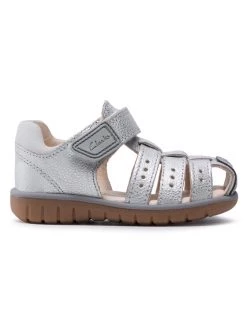 Clarks Sandales Roam Bay T 261580306 Argent -Mules et sandales Soldes clarks sandales roam bay t 261580306 argent 1