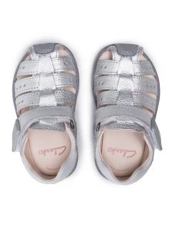 Clarks Sandales Roam Bay T 261580306 Argent -Mules et sandales Soldes clarks sandales roam bay t 261580306 argent 5