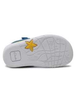 Clarks Sandales Zora Nemo T 261583886 Bleu -Mules et sandales Soldes clarks sandales zora nemo t 261583886 bleu 3