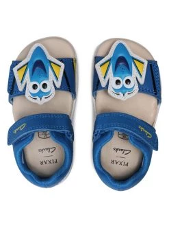 Clarks Sandales Zora Nemo T 261583886 Bleu -Mules et sandales Soldes clarks sandales zora nemo t 261583886 bleu 5