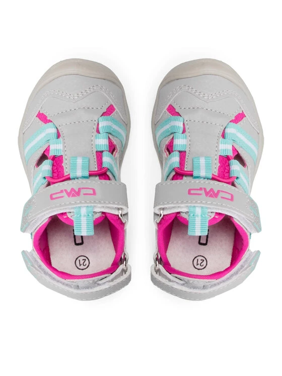 CMP Sandales Baby Noboo Hiking Sandal 30Q9552 Gris 8 CMP Sandales Baby Noboo Hiking Sandal 30Q9552 Gris – Image 6