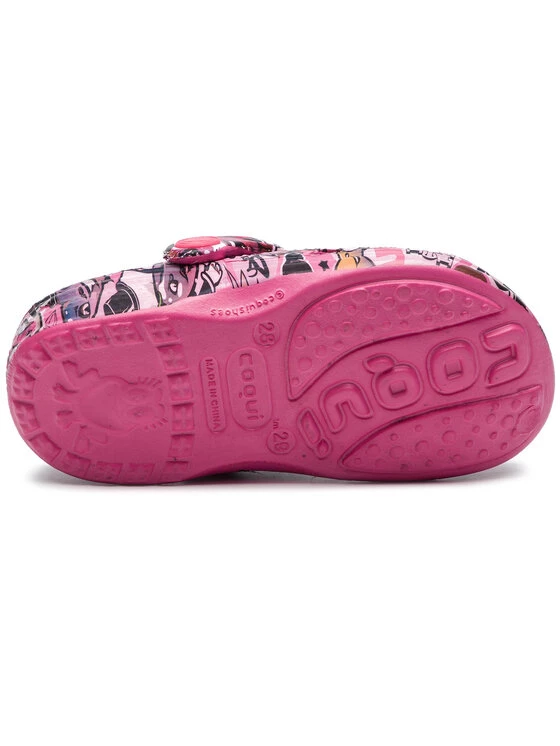 Coqui Mules / sandales de bain Big Frog Printed 8114-223-4200 Rose 6 Coqui Mules / sandales de bain Big Frog Printed 8114-223-4200 Rose – Image 4