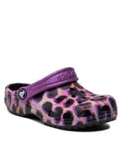 Crocs Mules / sandales de bain Classic Animal Print Clog K 207600 Violet