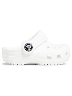 Mules et sandales Soldes -Mules et sandales Soldes crocs mules sandales de bain classic clog k 204536 blanc 1