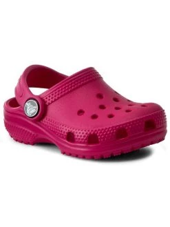 Crocs Mules / sandales de bain Classic Clog K 204536 Rose -Mules et sandales Soldes crocs mules sandales de bain classic clog k 204536 rose 1 2