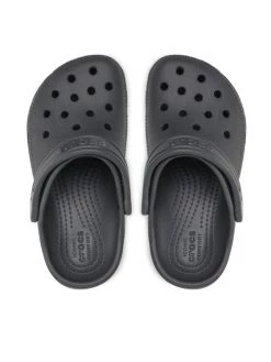 Crocs Mules / sandales de bain Classic Clog K 206991 Gris -Mules et sandales Soldes crocs mules sandales de bain classic clog k 206991 gris 5