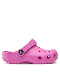 Crocs Mules / sandales de bain Classic Clog K 206991 Rose -Mules et sandales Soldes crocs mules sandales de bain classic clog k 206991 rose 1 1