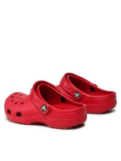 Crocs Mules / sandales de bain Classic Clog K 206991 Rouge -Mules et sandales Soldes crocs mules sandales de bain classic clog k 206991 rouge 2