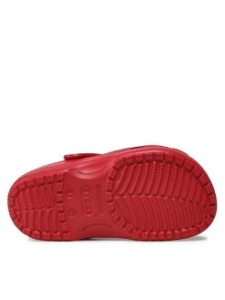 Crocs Mules / sandales de bain Classic Clog K 206991 Rouge -Mules et sandales Soldes crocs mules sandales de bain classic clog k 206991 rouge 3