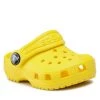 Crocs Mules / sandales de bain Classic Clog T 206990 Jaune -Mules et sandales Soldes crocs mules sandales de bain classic clog t 206990 jaune