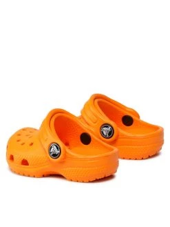 Crocs Mules / sandales de bain Classic Clog T 206990 Orange -Mules et sandales Soldes crocs mules sandales de bain classic clog t 206990 orange 2