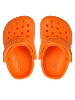 Crocs Mules / sandales de bain Classic Clog T 206990 Orange -Mules et sandales Soldes crocs mules sandales de bain classic clog t 206990 orange 5