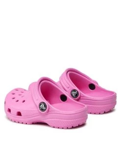 Crocs Mules / sandales de bain Classic Clog T 206990 Rose -Mules et sandales Soldes crocs mules sandales de bain classic clog t 206990 rose 1 2